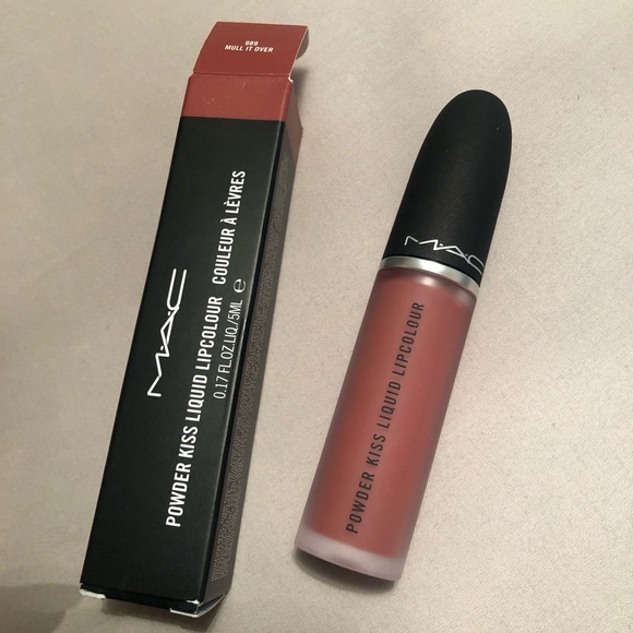 MAC Powder Kiss Liquid Lipcolor - Mull It Over - Picture 2 of 3